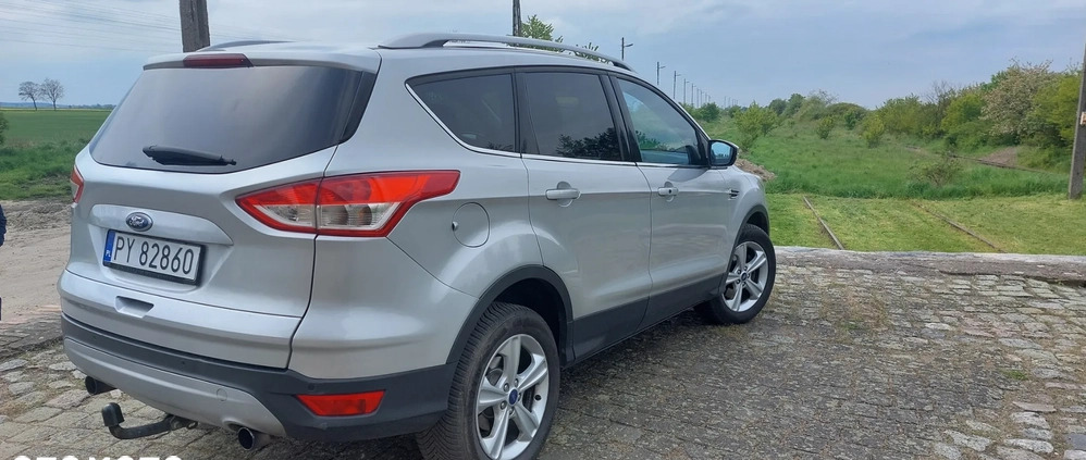 Ford Kuga cena 47900 przebieg: 188436, rok produkcji 2015 z Tczew małe 154
